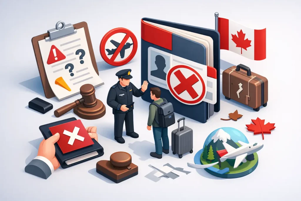 10 Visitor Visa Refusal Reasons in Canada