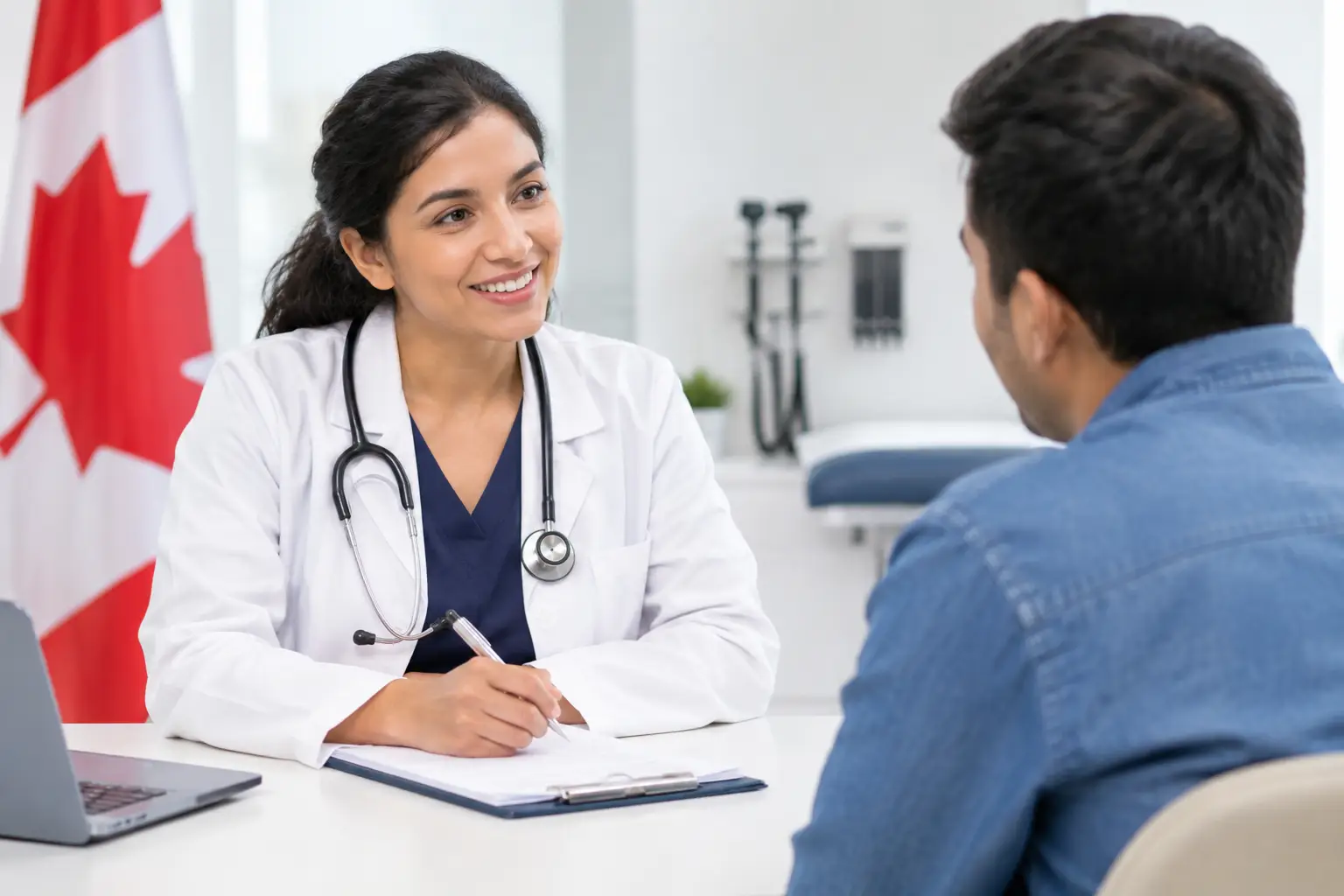 Examen médical immigration au Canada : étapes